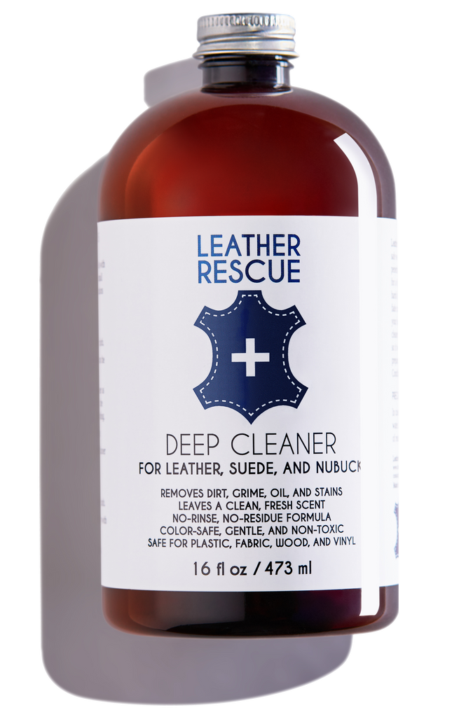 Deep clean you leather with Leather Cleaner! 💪 With Leather Cleaner, you  can easily knock off dirt, grime, and body oils within your…